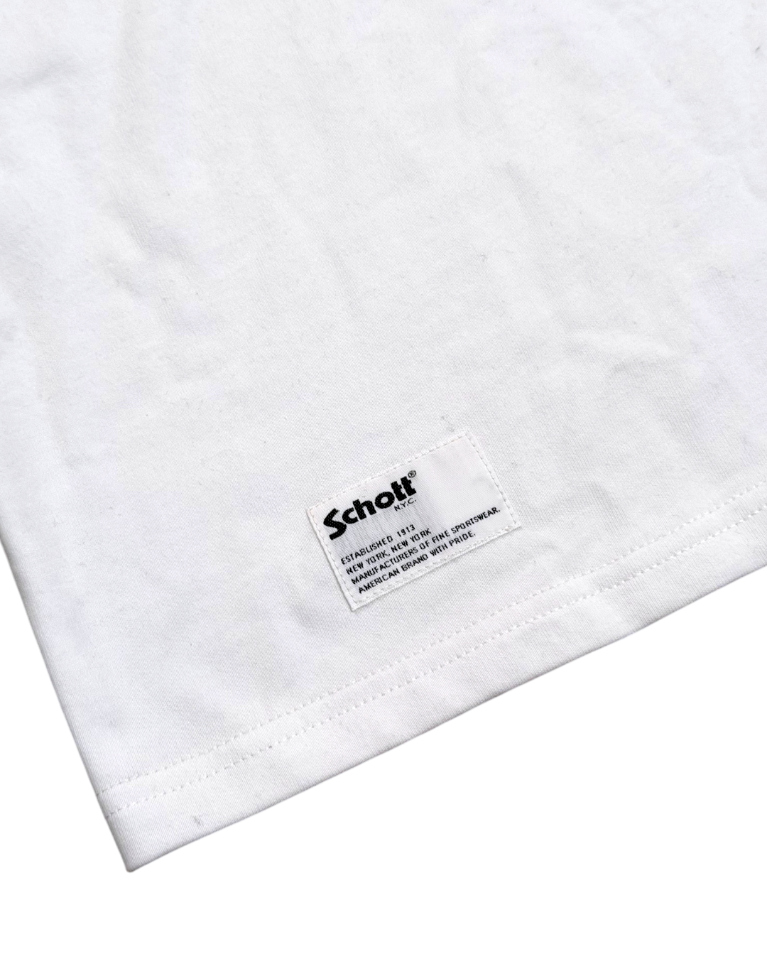 Schott T-Shirt White