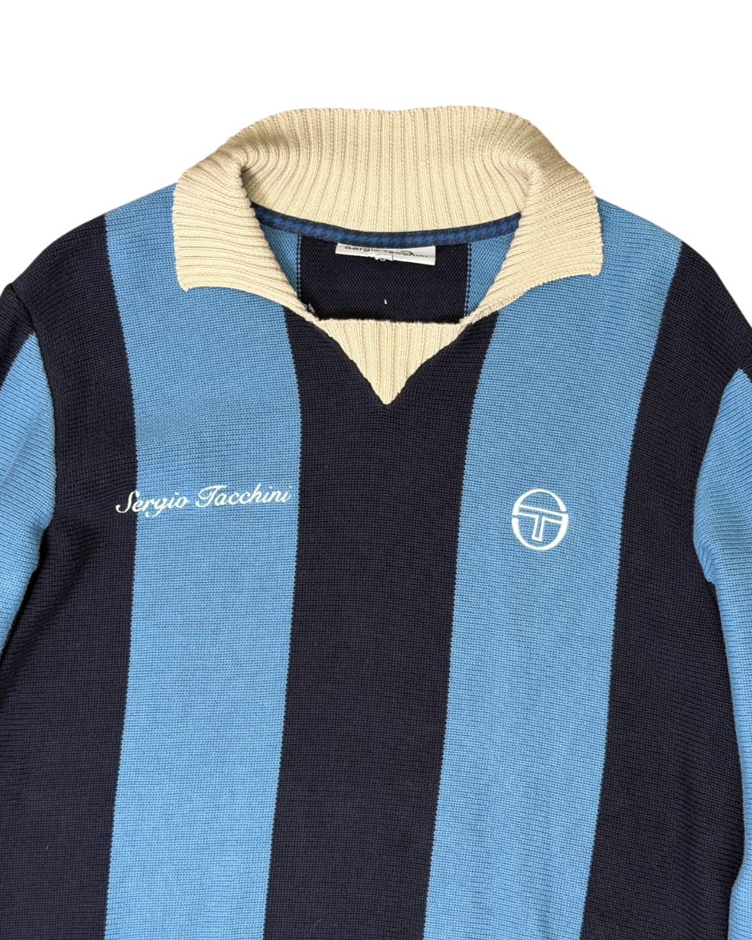 Sergio Tacchini Tilden Knit Polo Blue Navy