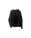 Stone Island Garment Dyed Hooded Zip Jacket Navy Blue
