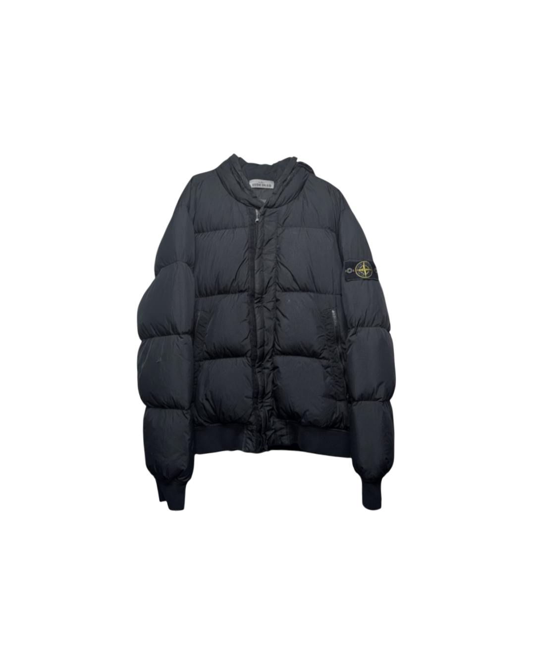 Stone Island NY Down Puffer Jacket Black