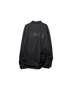 Stussy Cruize Logo Coach Jacket Black