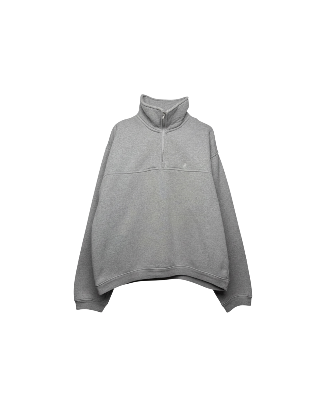 Stussy Half Zip Sweater Grey