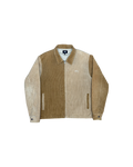 Stussy Mix Up Cord Jacket Brown