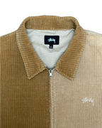 Stussy Mix Up Cord Jacket Brown