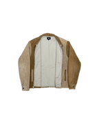 Stussy Mix Up Cord Jacket Brown