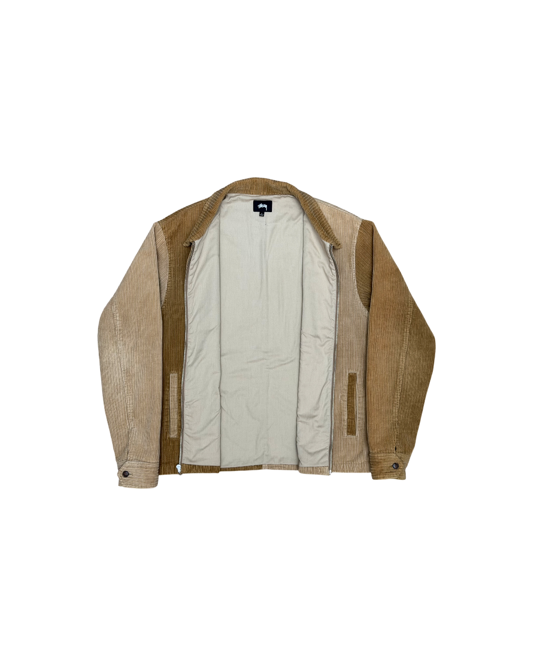 Stussy Mix Up Cord Jacket Brown