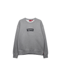 Supreme Box Logo Crenweck Grey Black