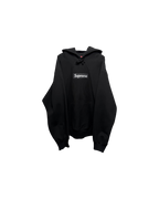 Supreme Box Logo Hoodie Black on Black