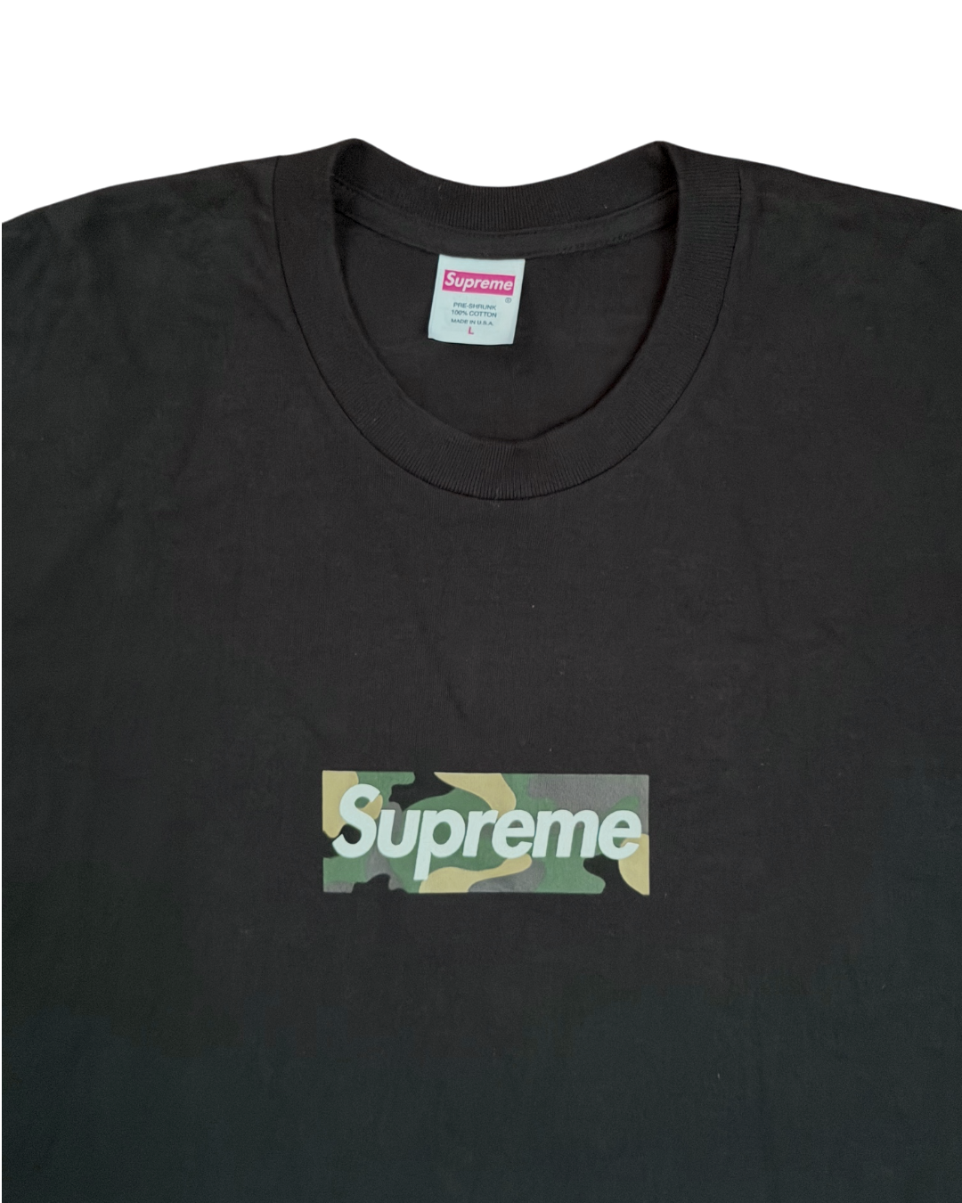 Supreme Camo Boxlogo Black