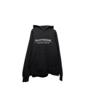 Supreme FW17 Reflective Excellence Hoodie Black