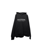 Supreme FW17 Reflective Excellence Hoodie Black