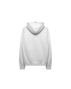Supreme FW17 Tonal S Logo Hoodie White