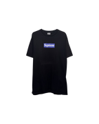Supreme T-Shirt Box Logo T-Shirt Black Purple
