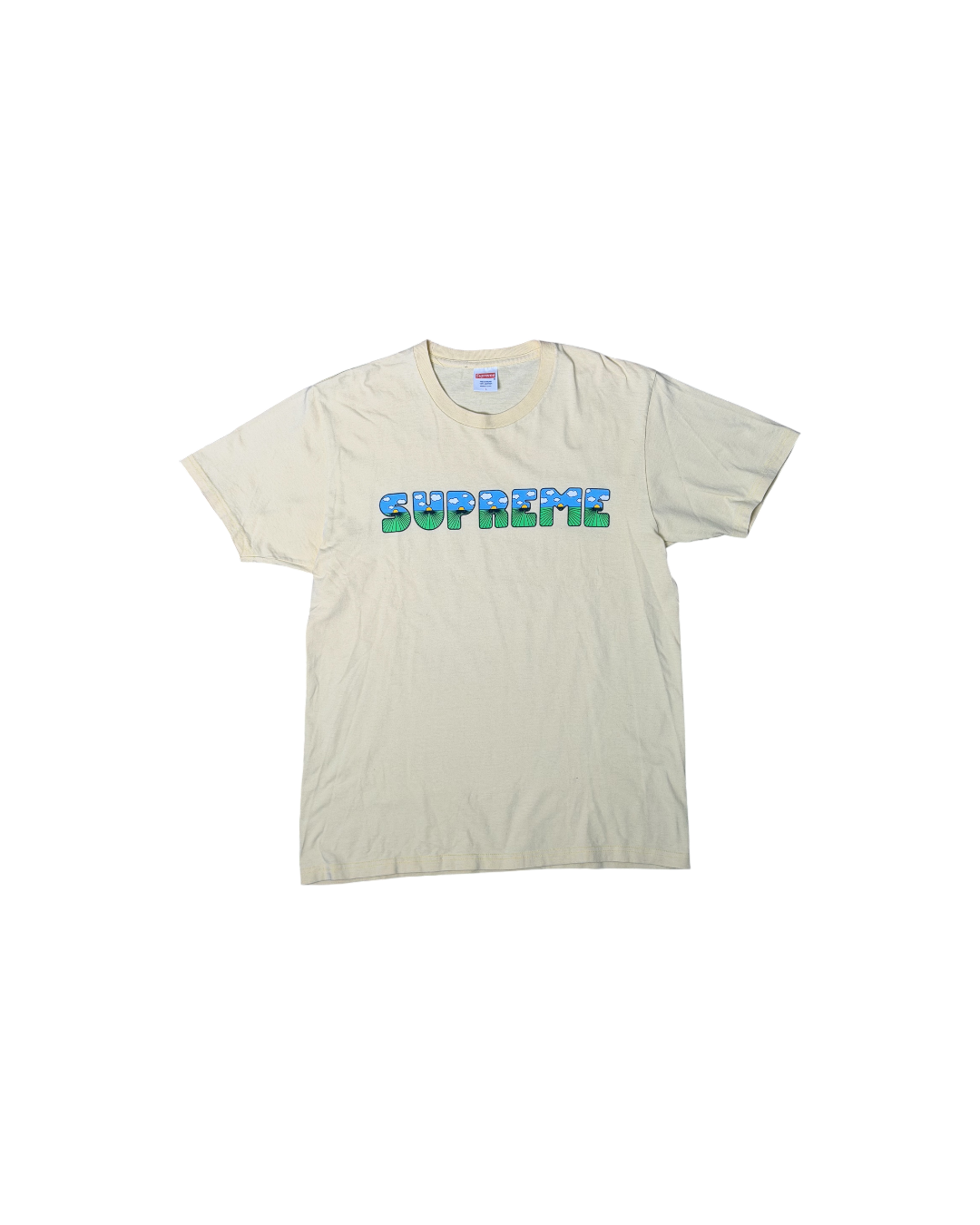 Supreme The Shit T-Shirt Light Yellow SS16