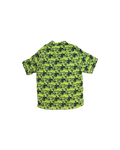Supreme World Famous Rayon Shirt Acid Green SS18