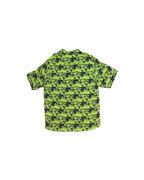 Supreme World Famous Rayon Shirt Acid Green SS18