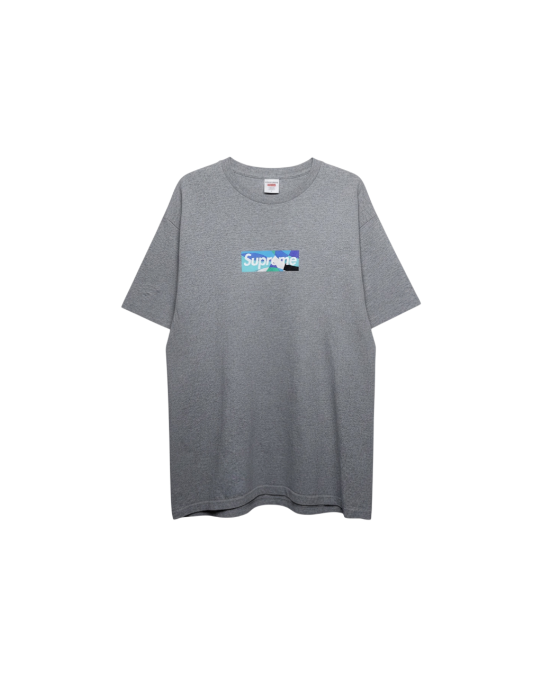 Supreme x Emilio Pucci Box Logo T-Shirt Grey