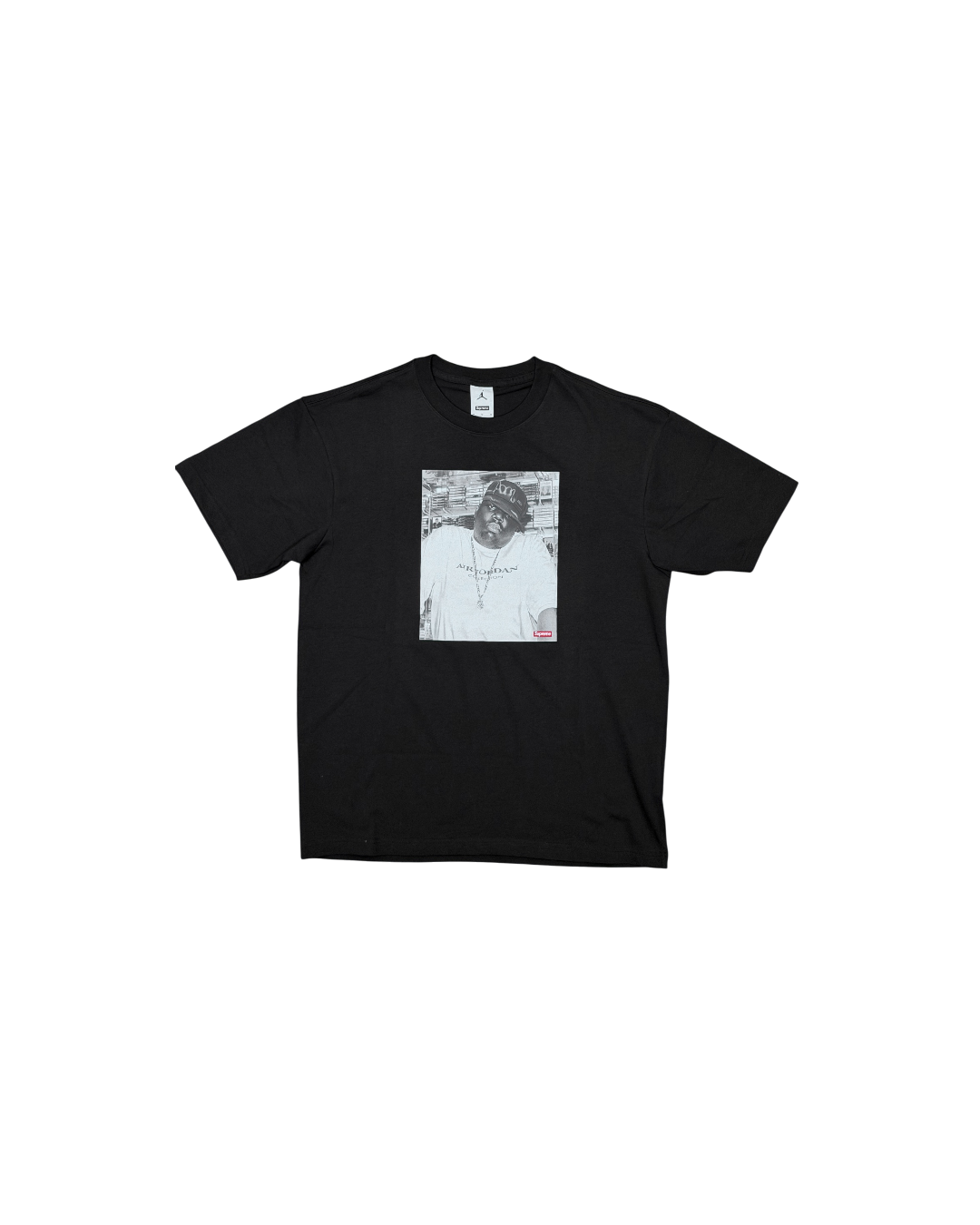 Supreme x Jordan Biggie S/S T-Shirt Black