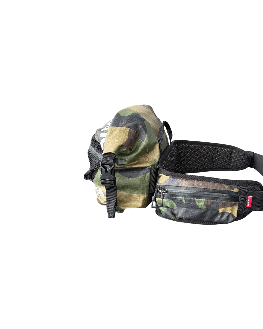 Supreme x The North Face Waterproof Waist Bag Woodland Camo SS17