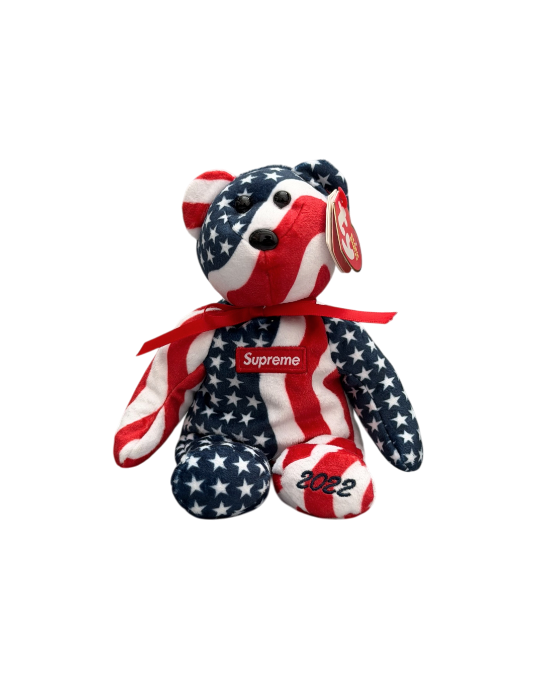 Supreme x Ty Beanie Baby Bear USA