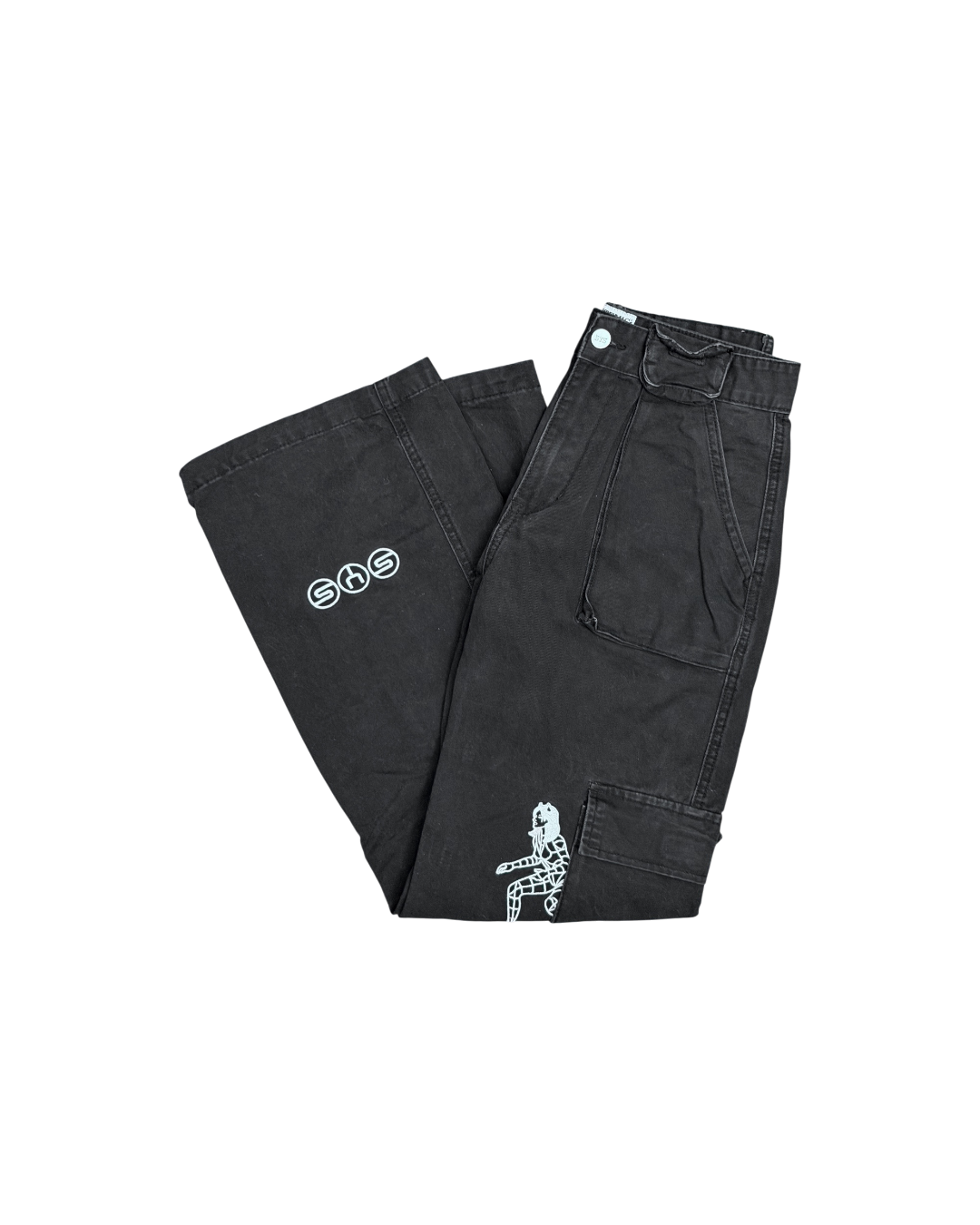 Systemic Cargo Pants Black