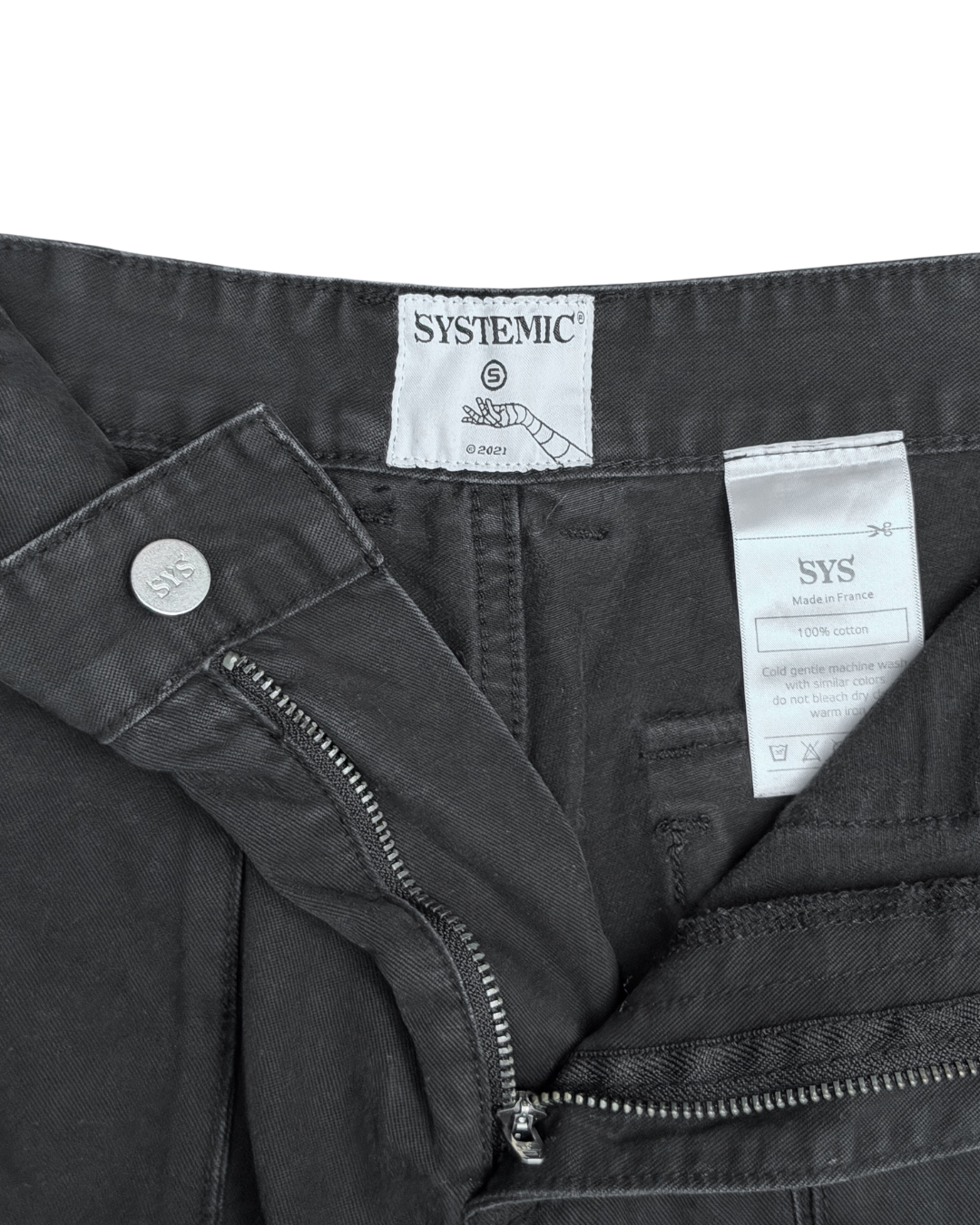 Systemic Cargo Pants Black