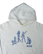Systemic Polar Kira Hoodie White Blue