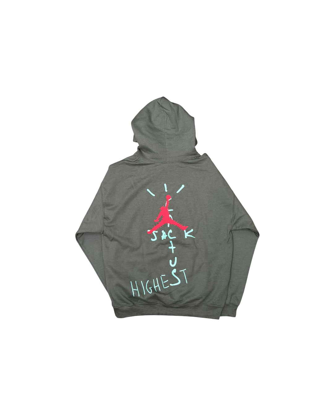 Travis Scott x Jordan Cactus Jack Highest Hoodie Olive Green