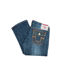 True Religion Billy Jeans Multi Color Stitch Jeans Blue