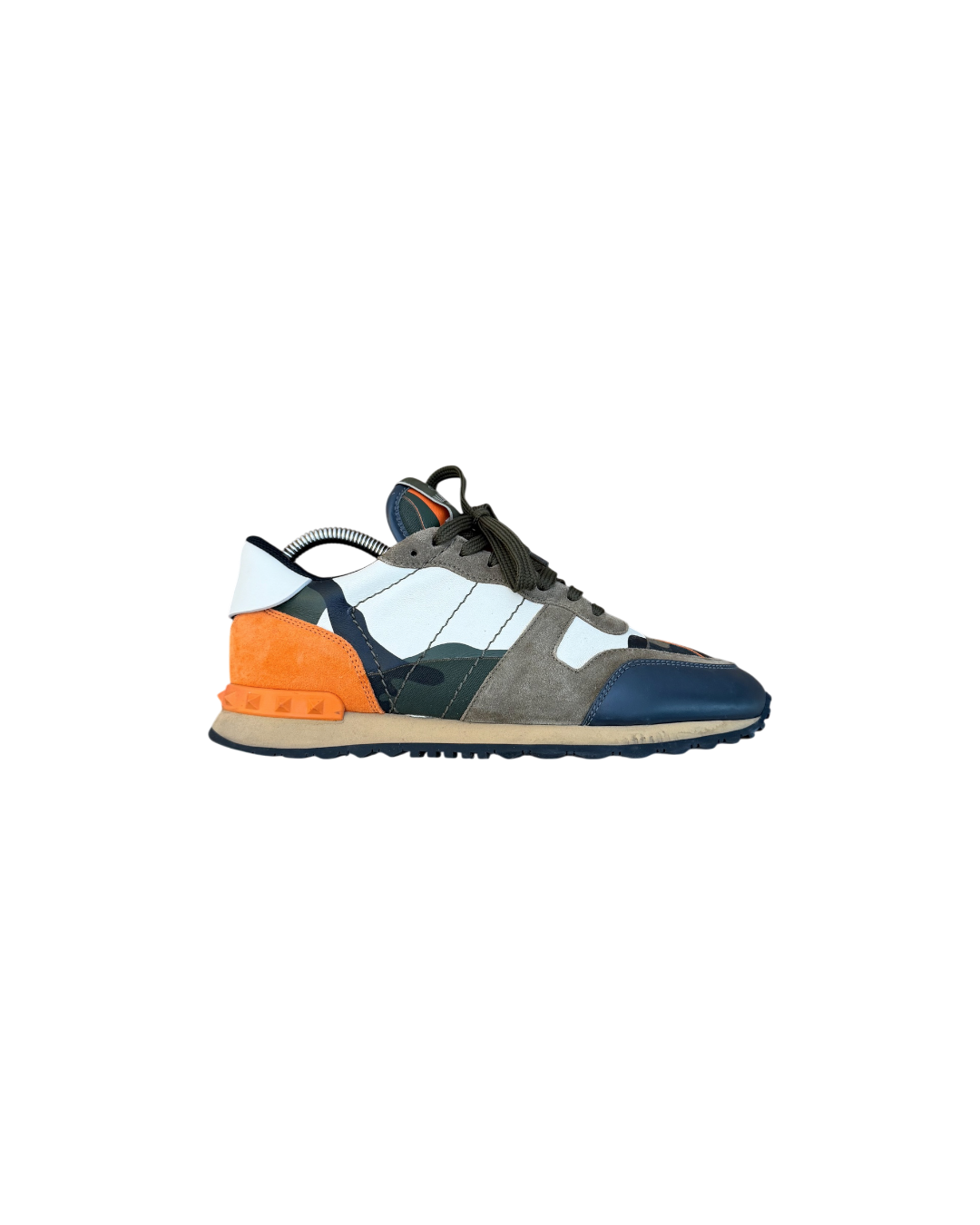 Valentino Garavani Rockrunner Camouflage Pattern Orange