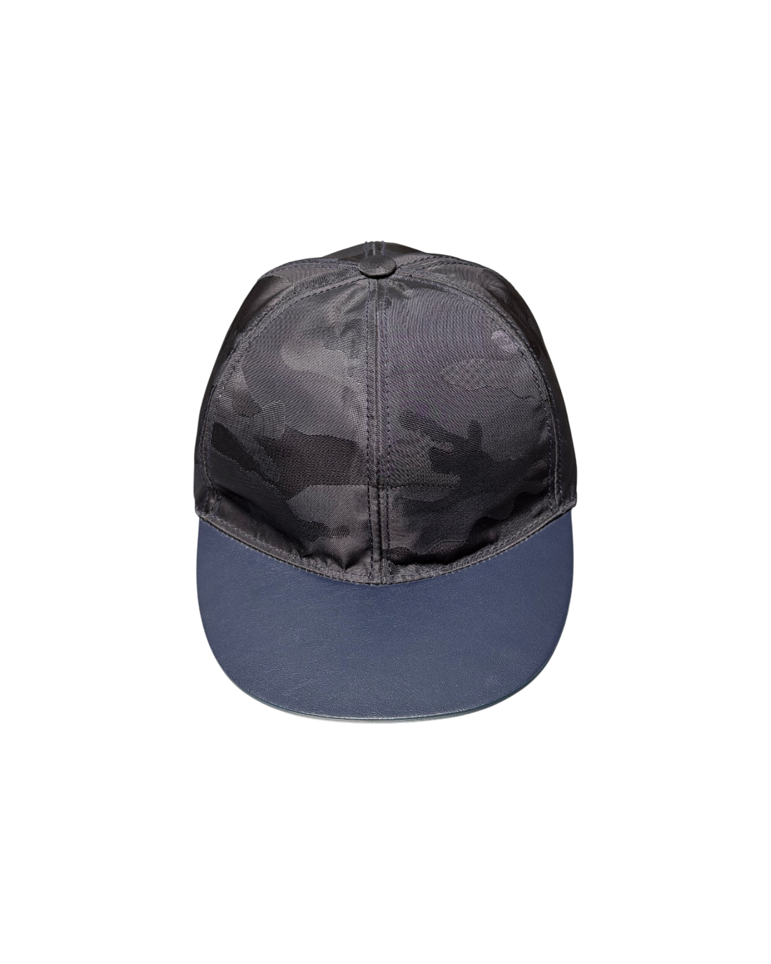 Valentino Tonal Camouflage Baseball Cap Navy