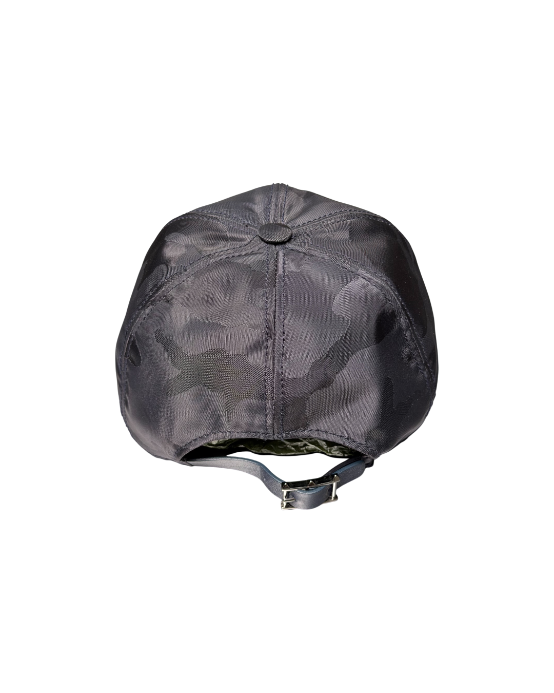 Valentino Tonal Camouflage Baseball Cap Navy