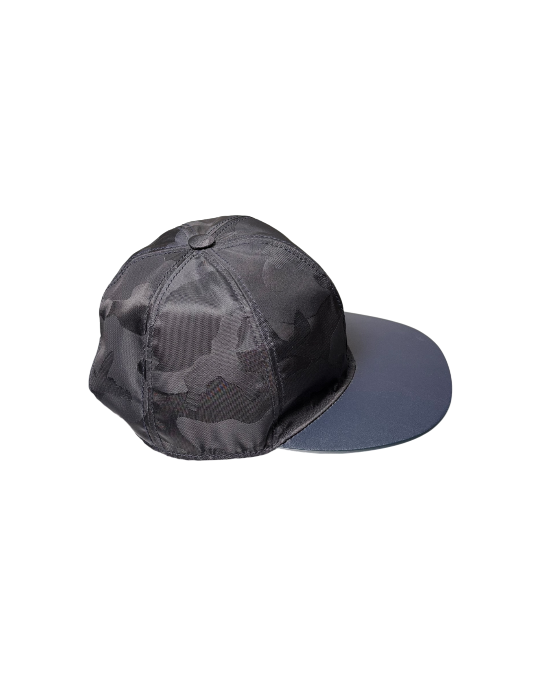 Valentino Tonal Camouflage Baseball Cap Navy