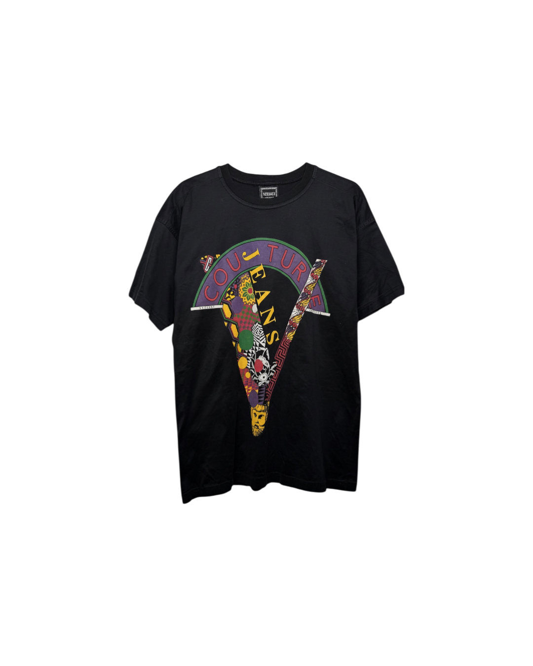 Versace Jeans Couture Graphic T-Shirt Black