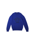Versace Knit Crewneck Black Medusa Blue Purple