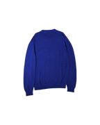 Versace Knit Crewneck Black Medusa Blue Purple