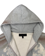 Who Decides War Zip Hoodie Grey
