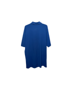 YSL Yves Saint Laurent Small Logo Polo Blue