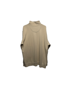 Yves Saint Laurent YSL Half Zip Pullover Beige