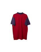 Yves Saint Laurent YSL Vintage Polo Red Purple