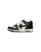 Dunk Off White Out Of Office Leather Panda Black White Sneaker