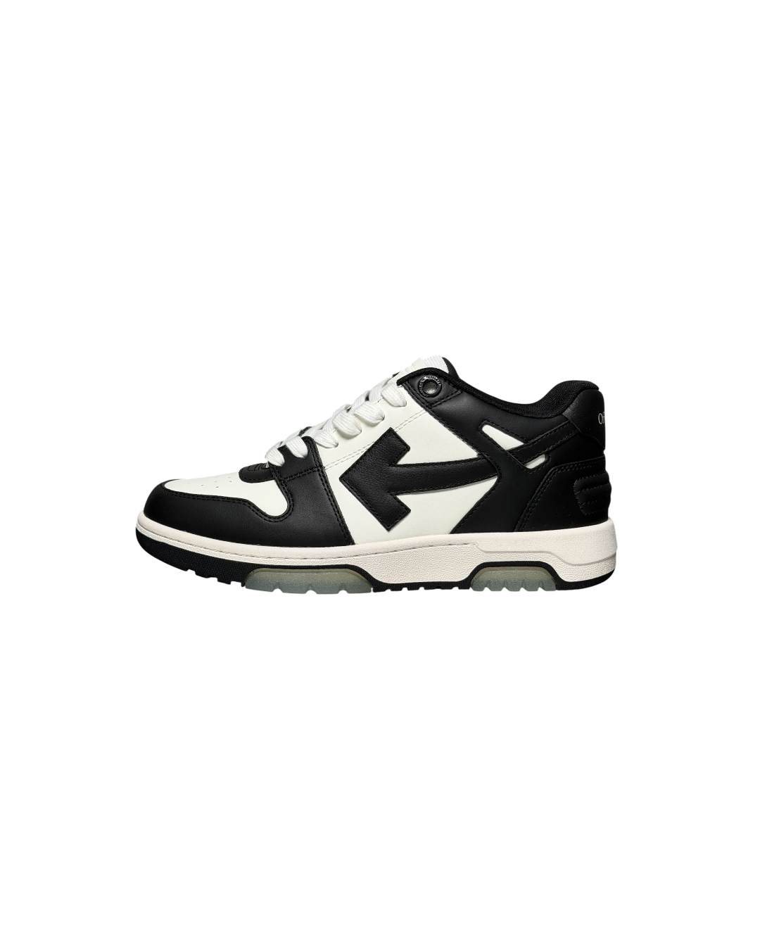 Dunk Off White Out Of Office Leather Panda Black White Sneaker