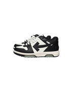 Dunk Off White Out Of Office Leather Panda Black White Sneaker