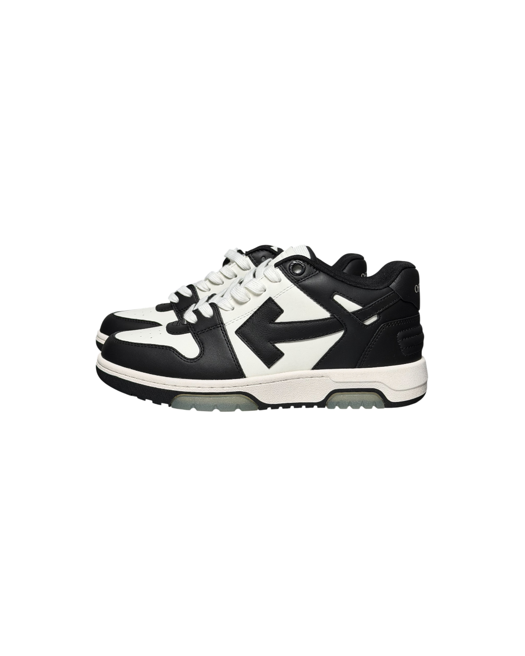 Dunk Off White Out Of Office Leather Panda Black White Sneaker