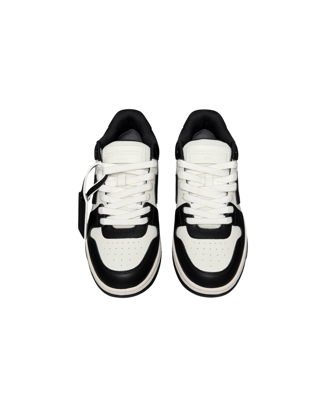 Dunk Off White Out Of Office Leather Panda Black White Sneaker