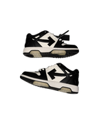 Dunk Off White Out Of Office Leather Panda Black White Sneaker
