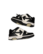 Dunk Off White Out Of Office Leather Panda Black White Sneaker