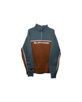 Supreme 2-Tone Half Zip Rust