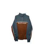 Supreme 2-Tone Half Zip Rust