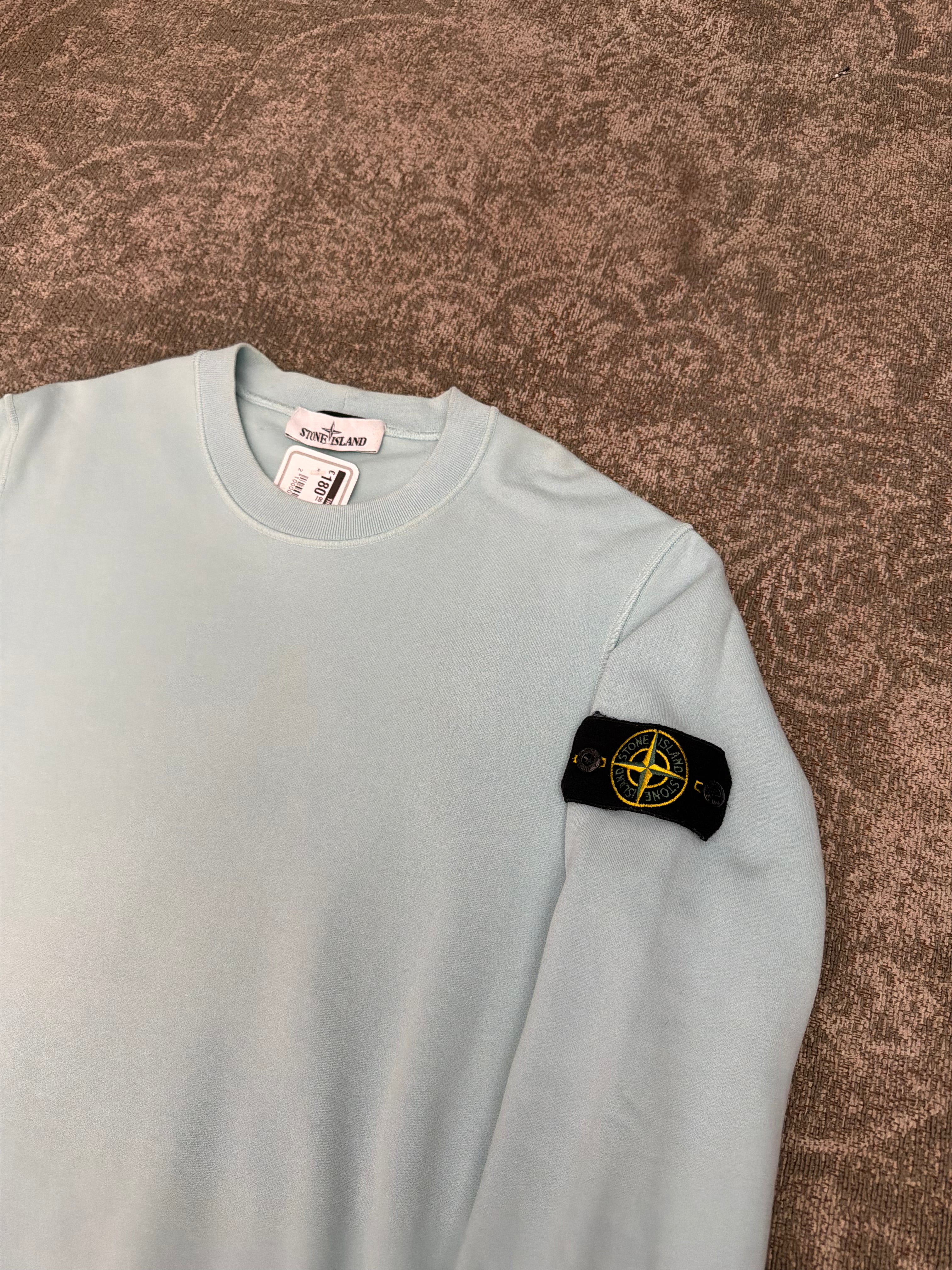 Stone Island Crewneck Tiffany Blue